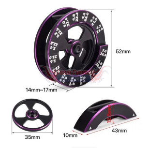 BLUE FLAME DROOP GAUGE SET for 1/10 TOURING CAR #TL1112